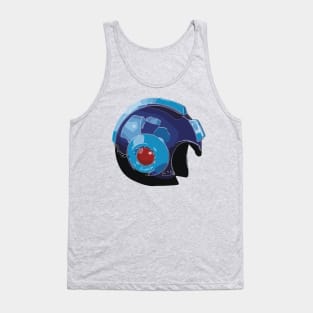 Megaman Helmet Original Artwork Tank Top